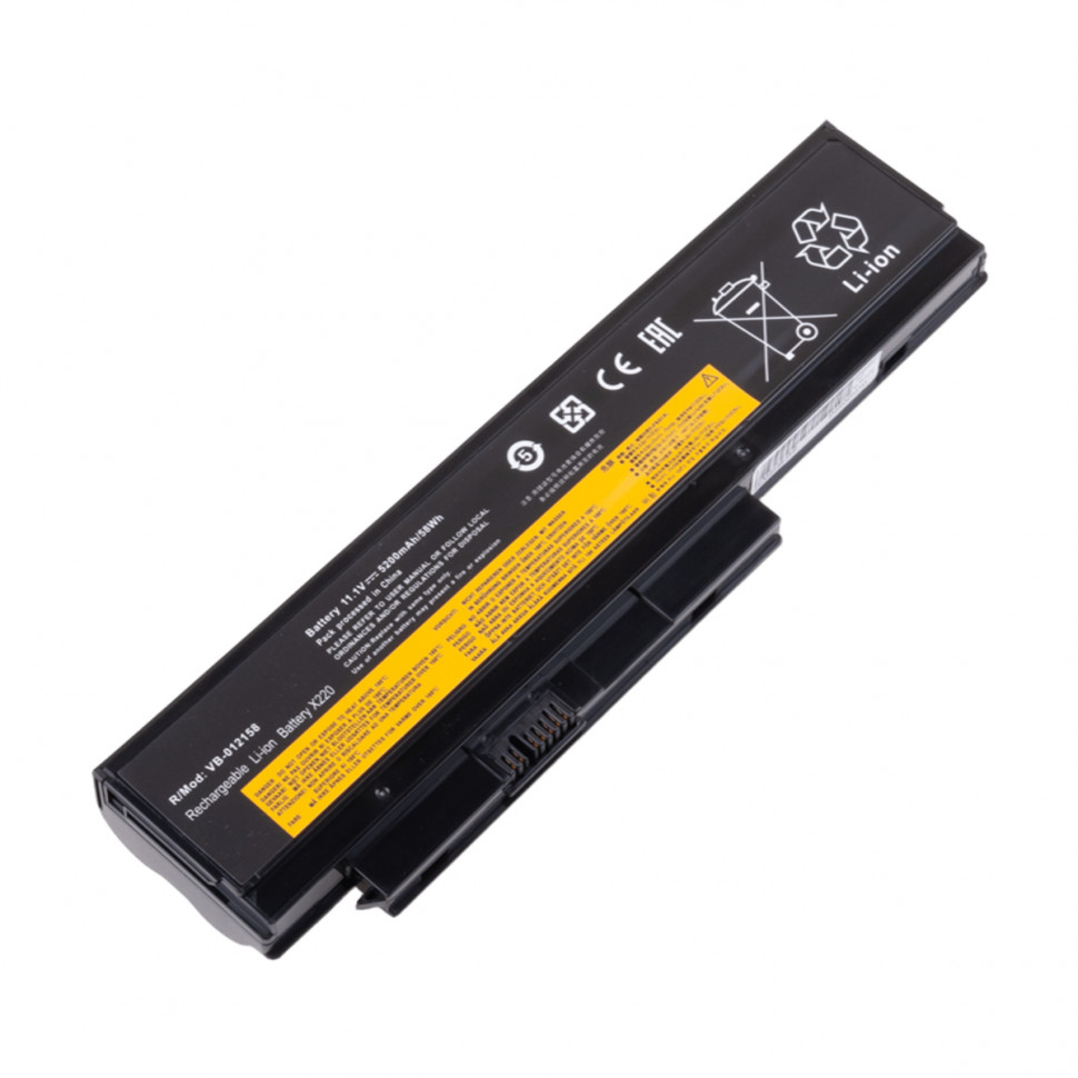 Аккумулятор для ноутбука Lenovo 45N1024 (Thinkpad X220, X220i, X220S, X230, X230) 5300 mAh