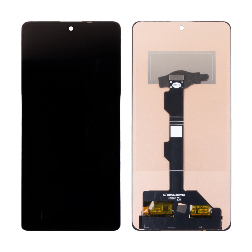 Дисплей для Xiaomi Redmi Note 13 Pro 4G/Poco M6 Pro 4G с тачскрином Черный In-Cell