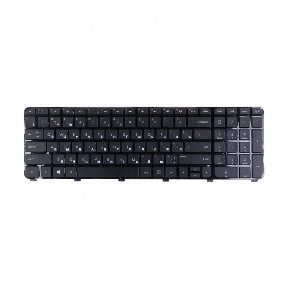 Клавиатура для ноутбука HP Pavilion dv7-7000er/dv7-7001er (с рамкой) Черный