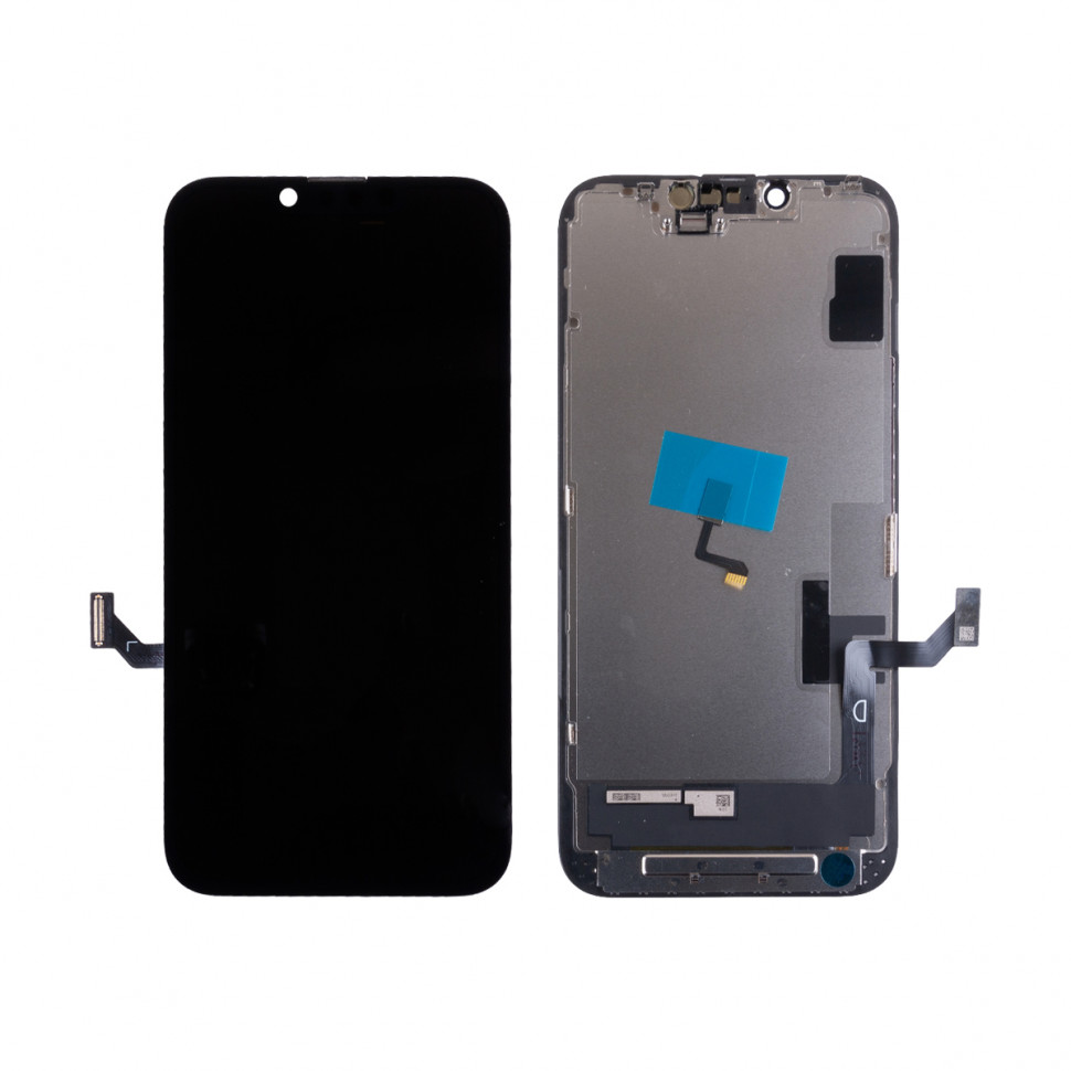 Дисплей для iPhone 16e/17e с тачскрином Черный Hard OLED, Full HD площадка под IC
