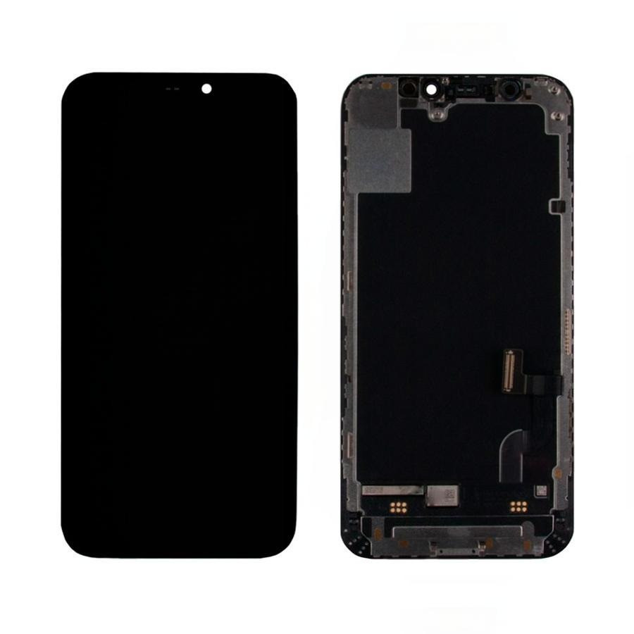 Дисплей для iPhone 12 mini с тачскрином Черный Оригинал (Снятый, заменено стекло)