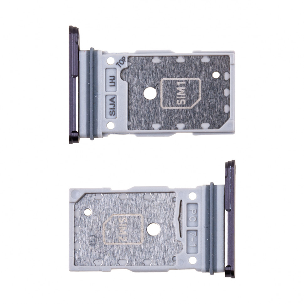 Контейнер SIM для Samsung S901B/S906B (S22/S22+) Черный