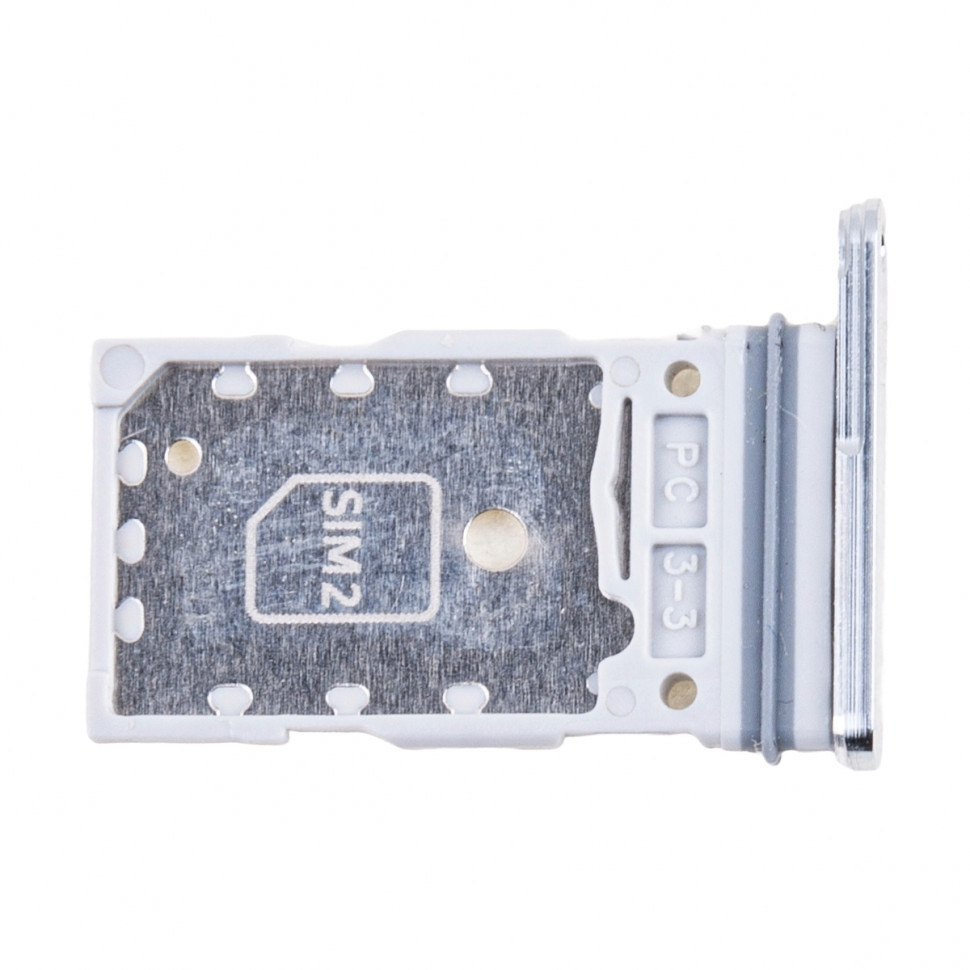 Держатель SIM для Samsung Galaxy S23 Ultra (S918B) Серебро