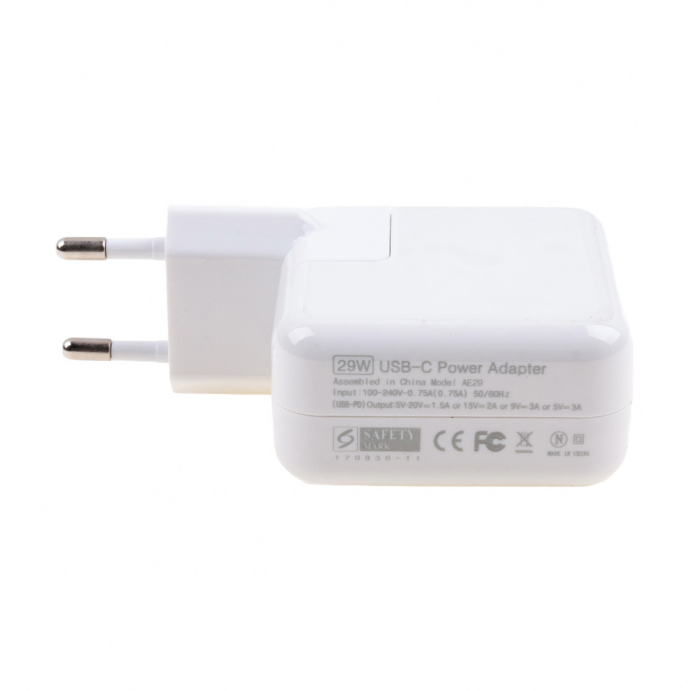 Блок питания для ноутбука Apple 14,5V, 2A, 29W (Type-C)