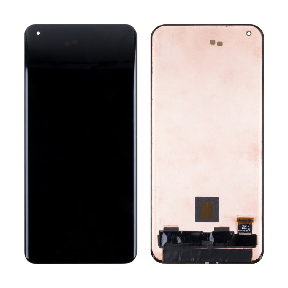 Дисплей для Xiaomi Mi 11 Pro/Mi 11 Ultra с тачскрином Черный Оригинал