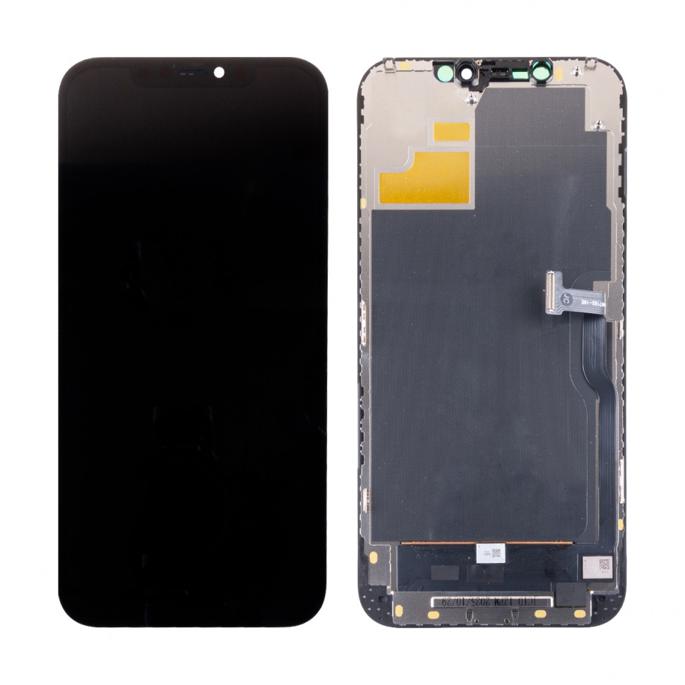 Дисплей для iPhone 12 Pro Max с тачскрином Черный - JCID Hard OLED, Full HD (с верификацией)