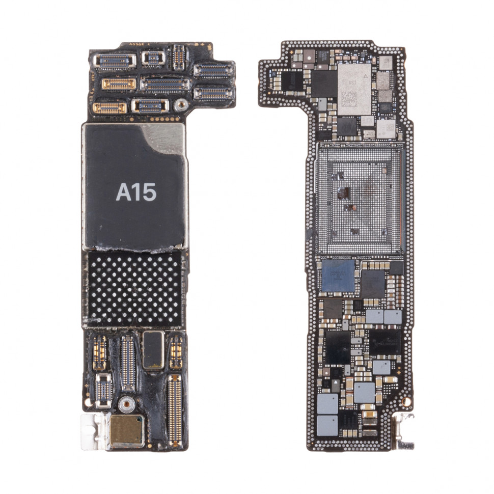Материнская плата для iPhone 13 mini Sim+E-Sim без микросхем (Верхняя часть)