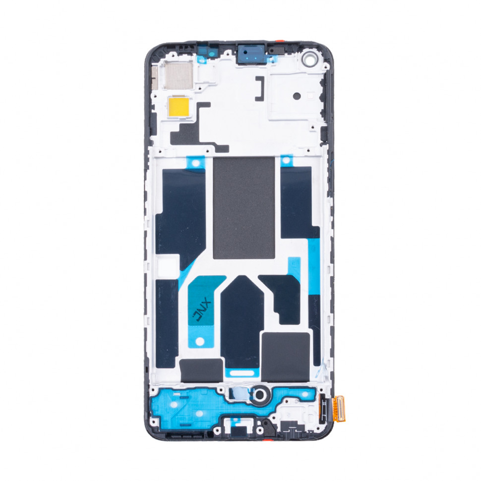 Дисплей с рамкой для Realme GT Master Edition Черный Оригинал