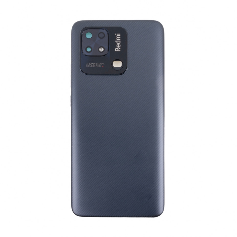 Задняя крышка для Xiaomi Redmi 10C Серый - Премиум