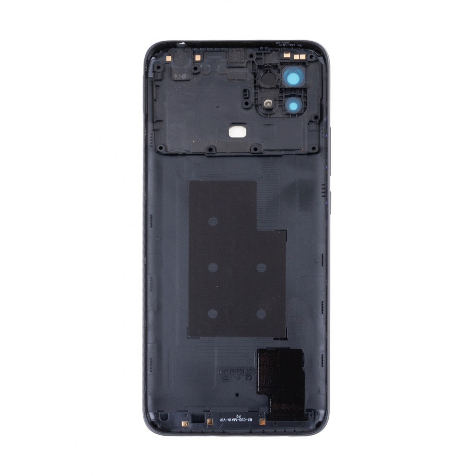 Задняя крышка для Xiaomi Redmi 10C Серый - Премиум