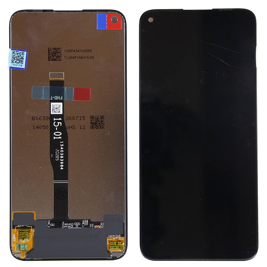 Дисплей для Huawei P40 Lite с тачскрином Черный Оригинал