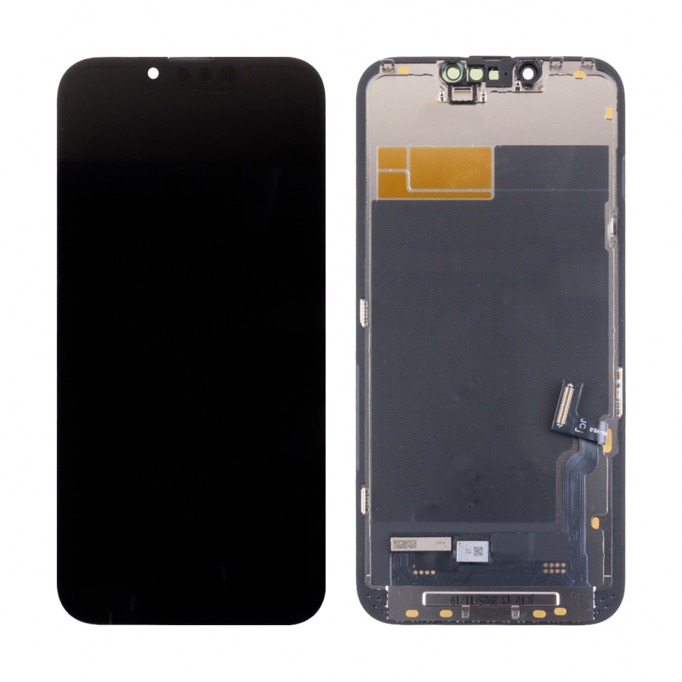 Дисплей для iPhone 13 с тачскрином Черный - JCID Soft OLED, Full HD (с верификацией)