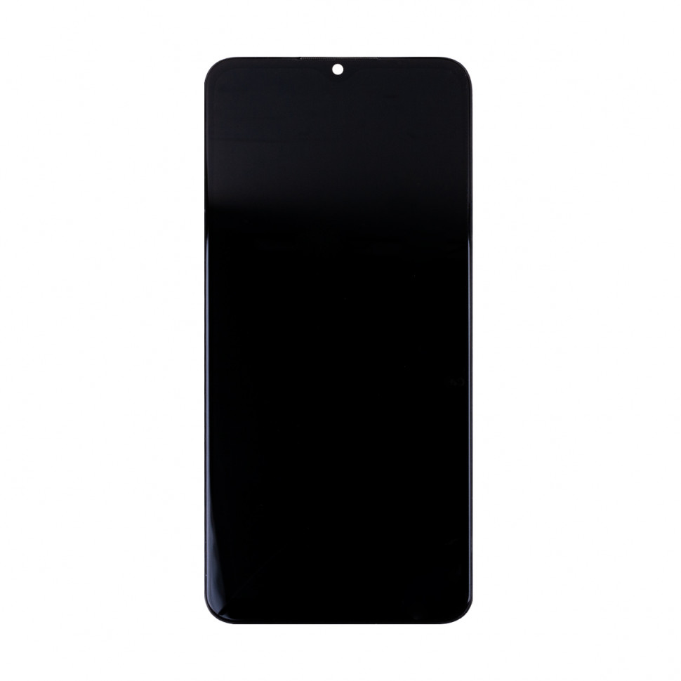 Дисплей с рамкой для Realme C3 Черный Оригинал