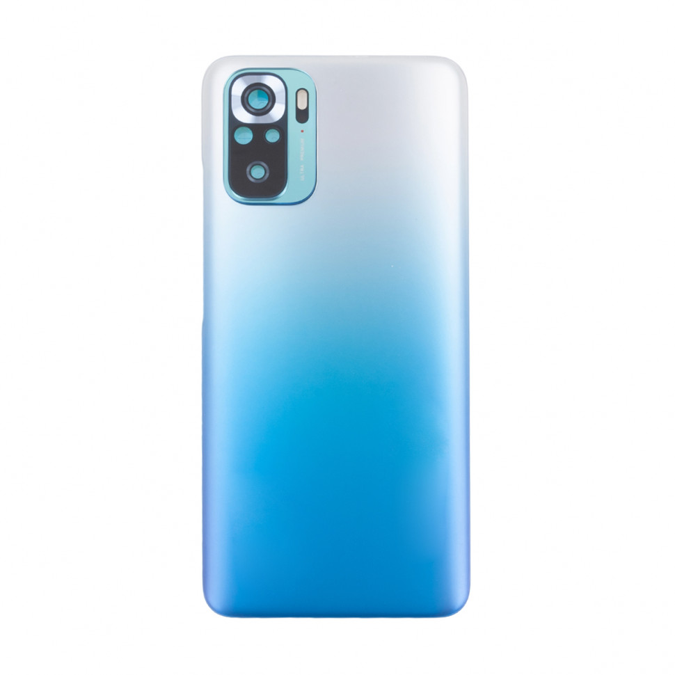 Задняя крышка для Xiaomi Redmi Note 10S Голубой - Премиум
