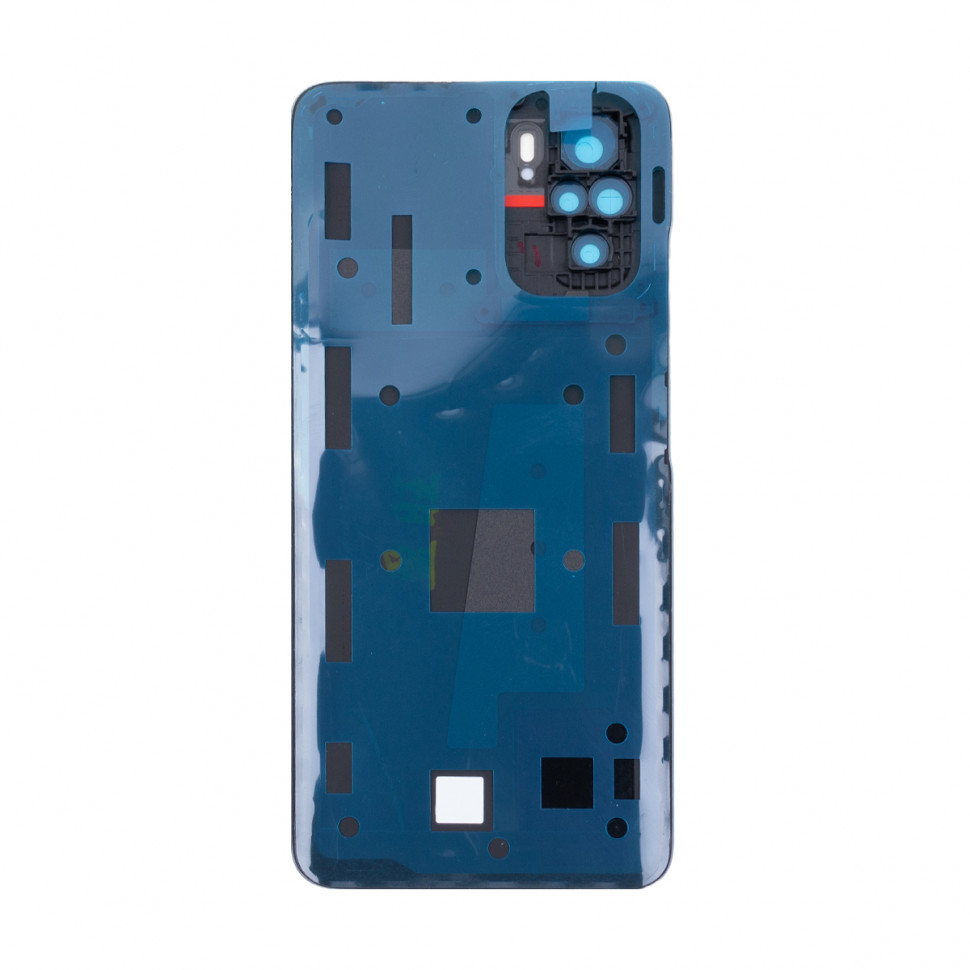 Задняя крышка для Xiaomi Redmi Note 10S Голубой - Премиум