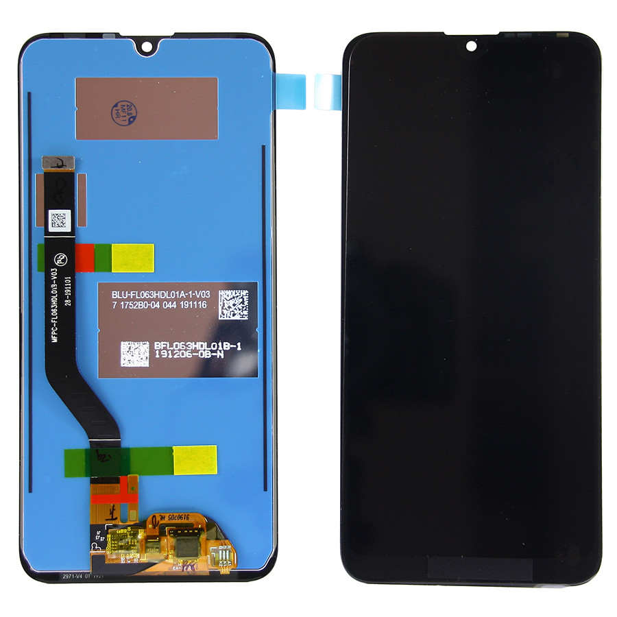Дисплей для Huawei Y7 2019 с тачскрином Черный Оригинал