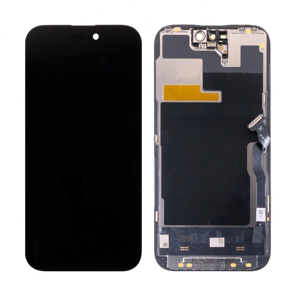 Дисплей для iPhone 14 Pro с тачскрином Черный - JCID Soft OLED, Full HD, 120 Гц (с верификацией)