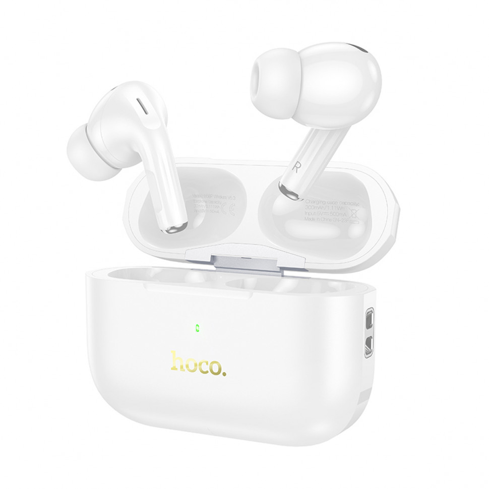 Беспроводные наушники Hoco EW56 Plus (TWS, вакуумные, ANC) Белый
