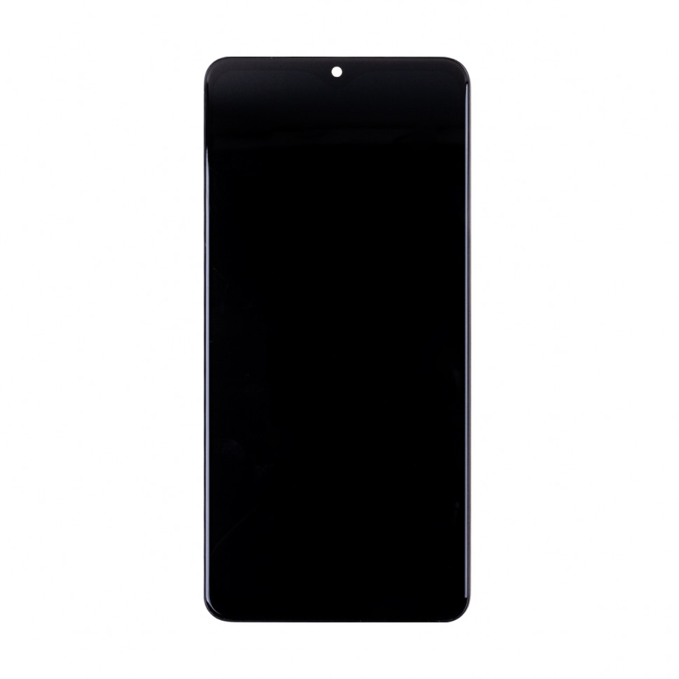 Дисплей с рамкой для Samsung A225F (A22 4G) Черный OLED