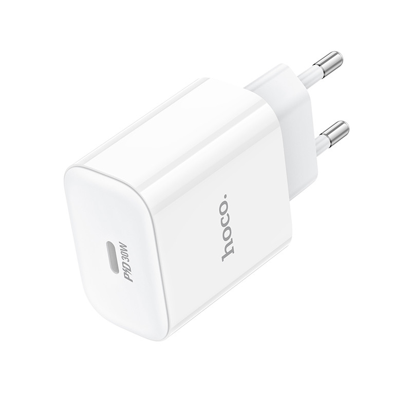 СЗУ Type-C Hoco C76A Pro (30W, PD) Белый