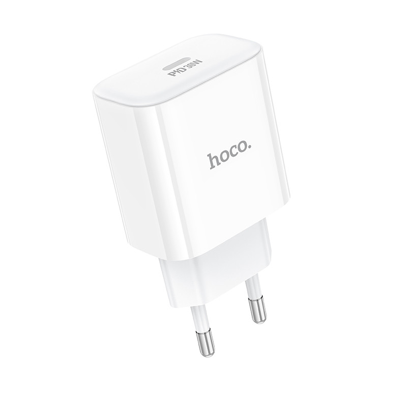 СЗУ Type-C Hoco C76A Pro (30W, PD) Белый