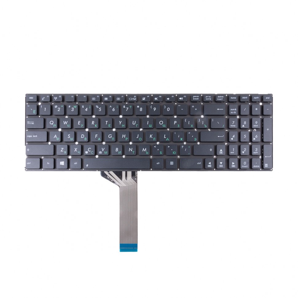 Клавиатура для ноутбука Asus R554L/R556L/K555/X553/X553M/X553MA/X553S/X553SA Черный