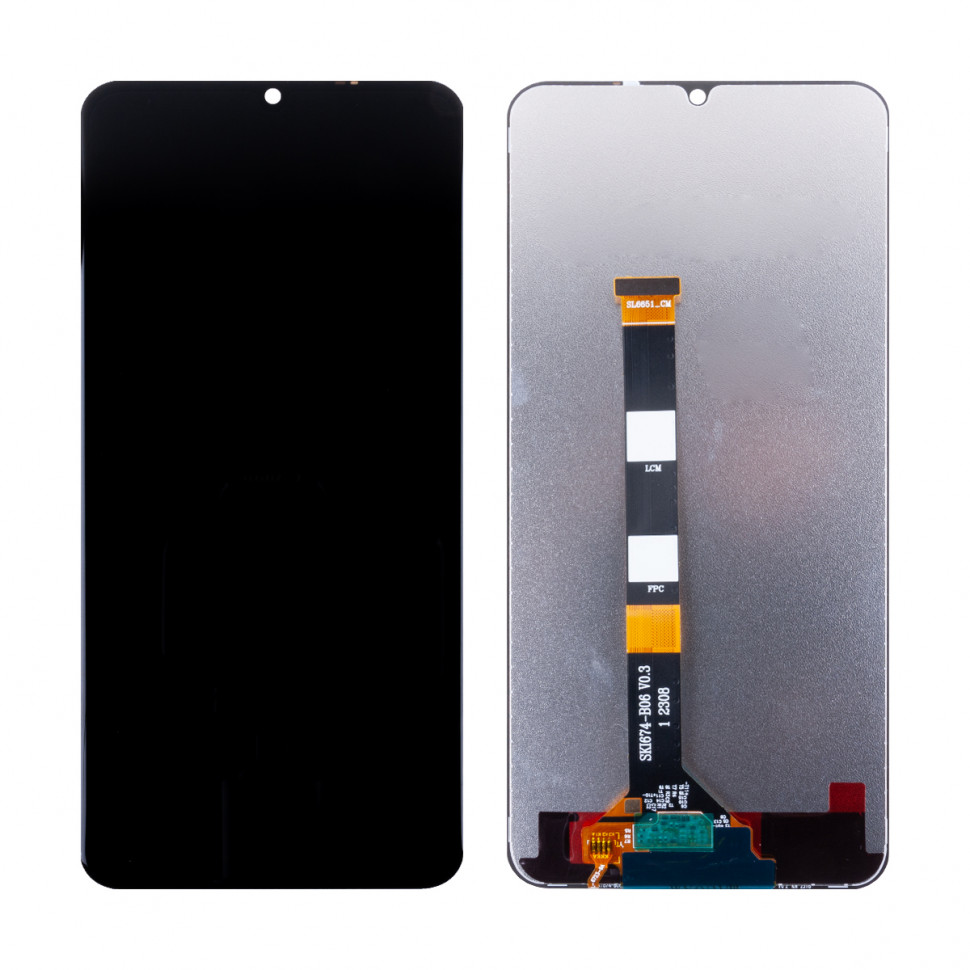 Дисплей для Realme C53/C51 с тачскрином Черный