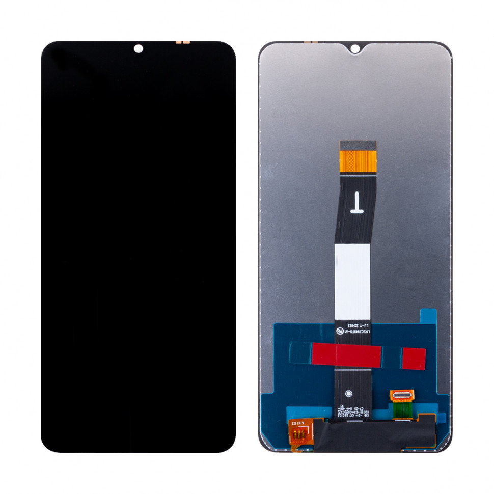 Дисплей для Xiaomi Redmi 12C/Poco C55 с тачскрином Черный