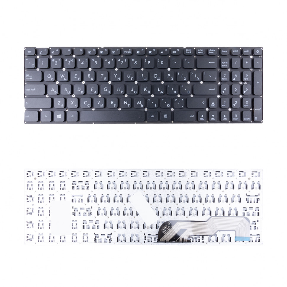 Клавиатура для ноутбука Asus X541/X541LA/X541S/X541SA/X541UA/R541/R541U/X541NA/X541NC Черный