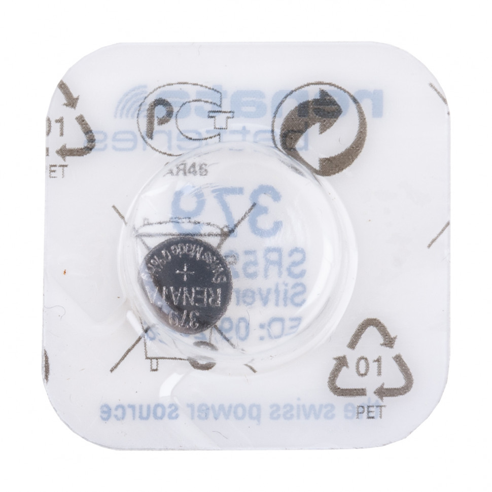 Батарейка 379/SR521SW/SR521/SR63/AG0 Renata Silver 1.55V