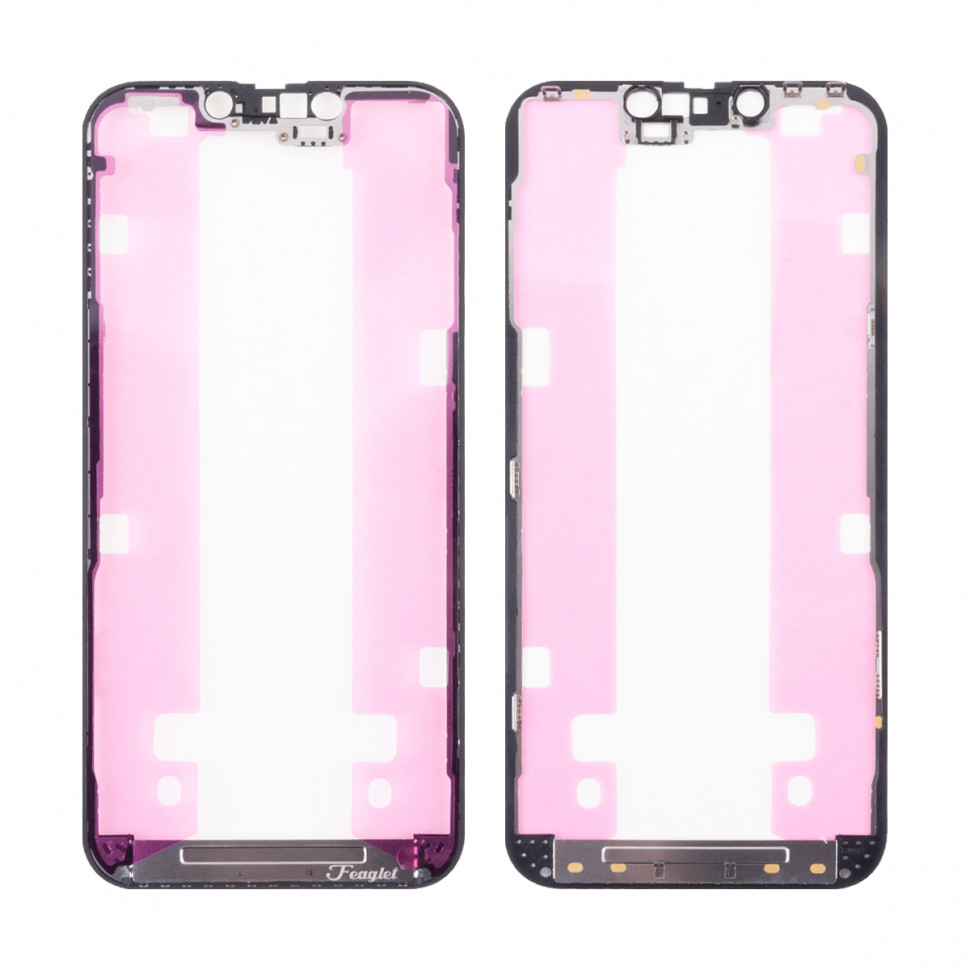 Рамка дисплея для iPhone 13 Pro Черный Оригинал (Feaglet)