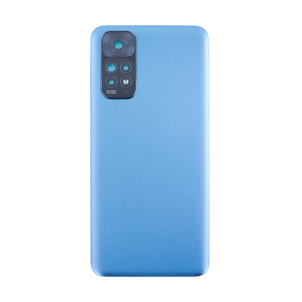 Задняя крышка для Xiaomi Redmi Note 11 Синий - Премиум