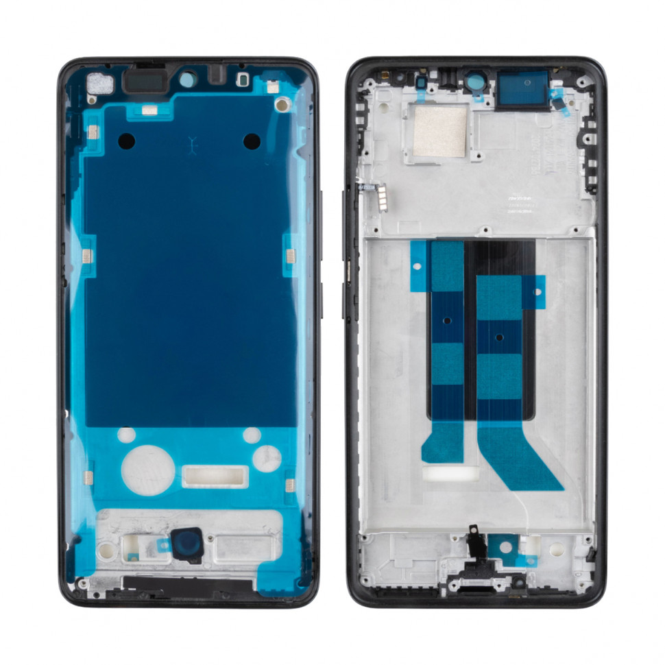 Рамка дисплея для Xiaomi Poco X7/Redmi Note 14 Pro 5G Черный (возможен дефект ЛКП)