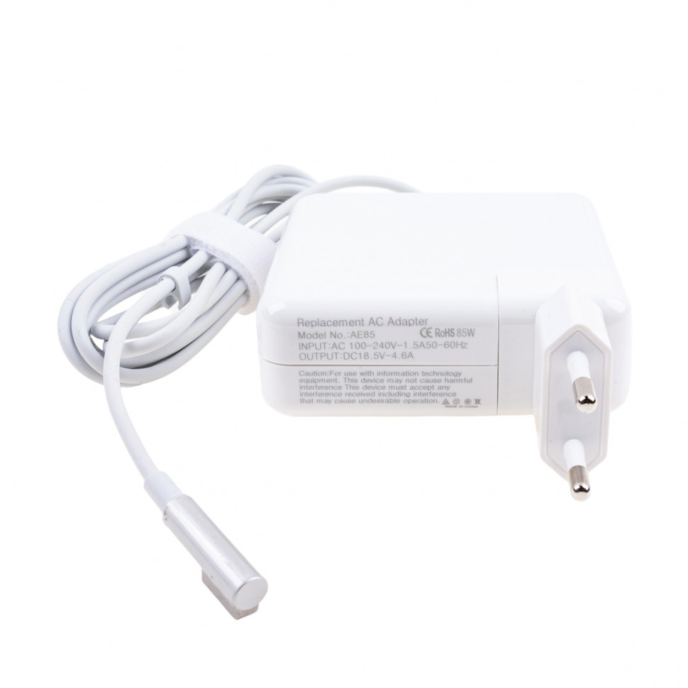 Блок питания для ноутбуков Apple 18.5V, 4.6A, 85W (MagSafe L-form)