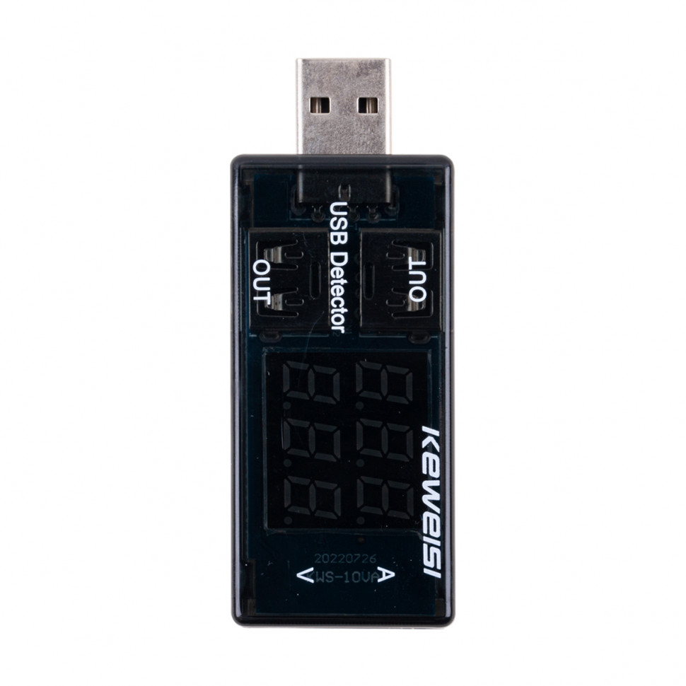 Тестер зарядного устройства Keweisi (USB - USB)