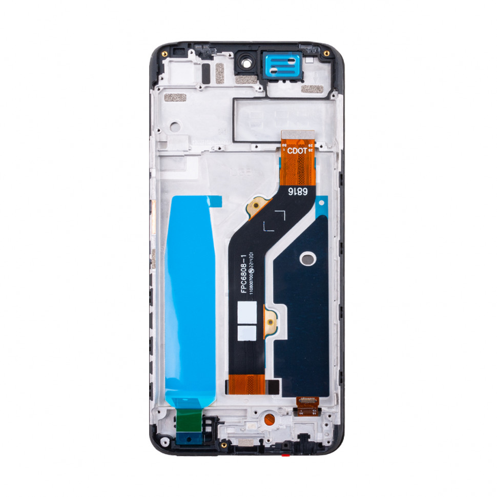 Дисплей с рамкой для Tecno Pova Neo 2 Черный Оригинал