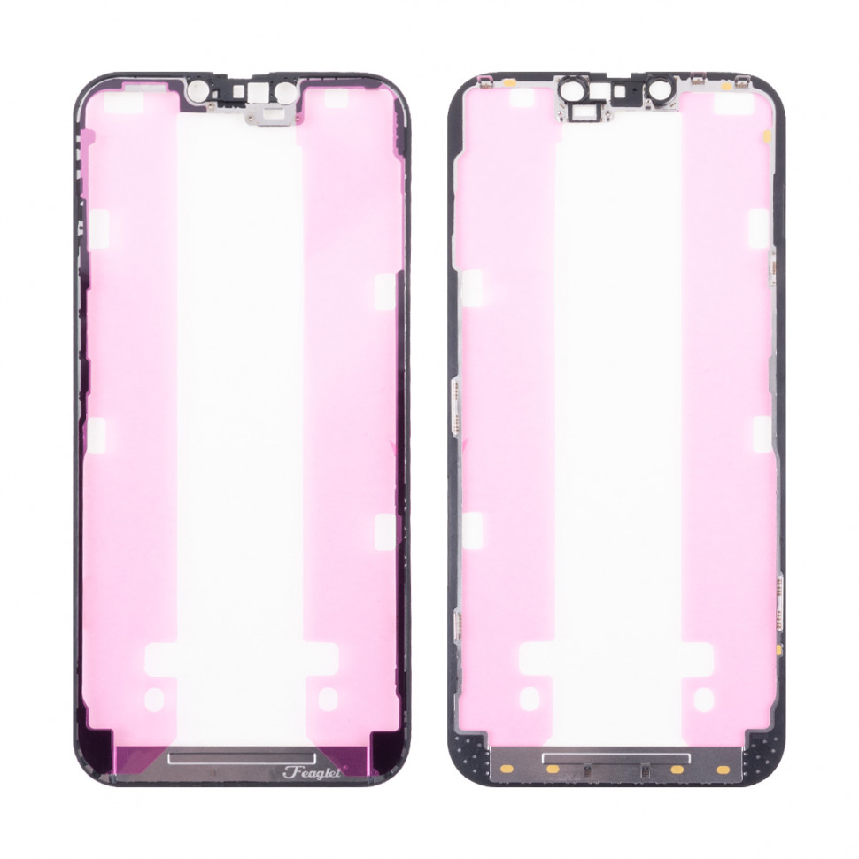 Рамка дисплея для iPhone 13 Pro Max Черный Оригинал (Feaglet)