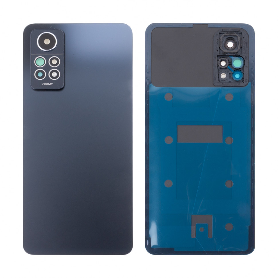 Задняя крышка для Xiaomi Redmi Note 12 Pro 4G Черный - Премиум