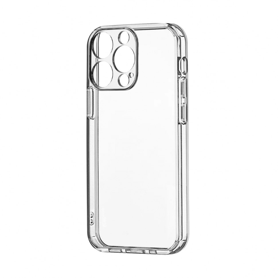 Чехол-накладка для iPhone 13 Pro (с защитой камеры, прозрачный)