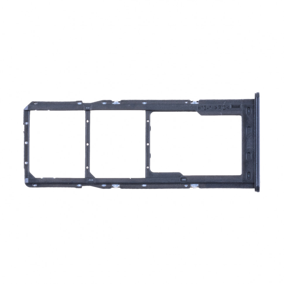 Контейнер SIM для Samsung A135F/A137F (A13) Черный