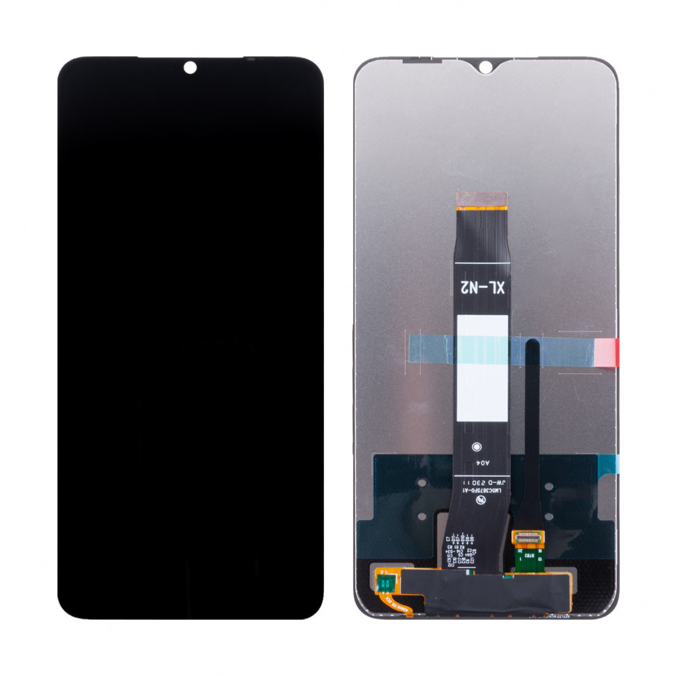 Дисплей для Xiaomi Poco C51 с тачскрином Черный Оригинал