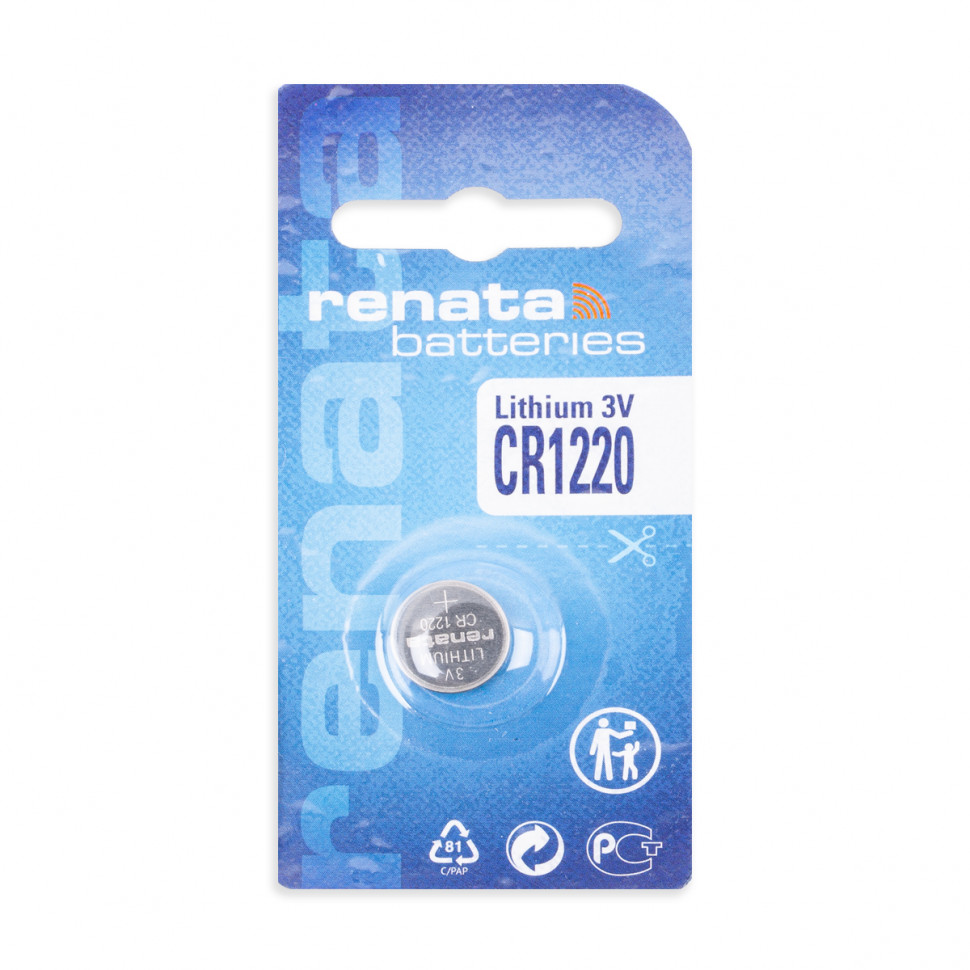 Батарейка CR1220 Renata Lithium 3V