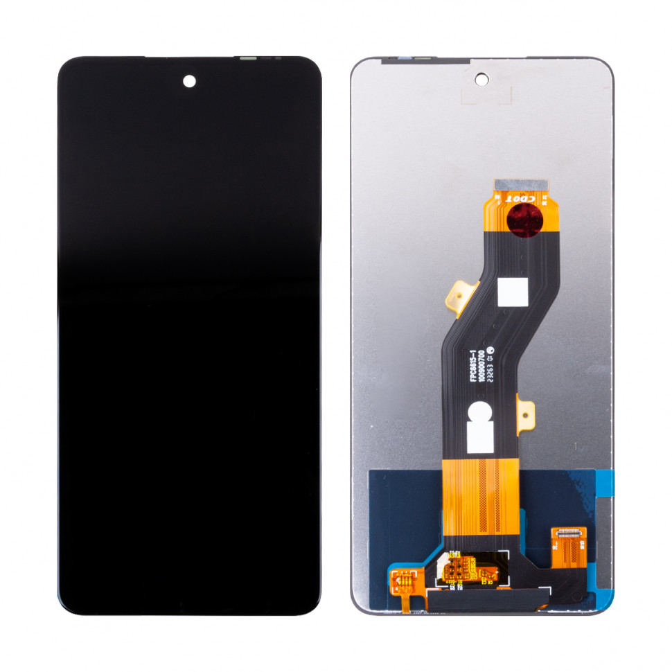 Дисплей для Infinix Smart 8 с тачскрином Черный Оригинал