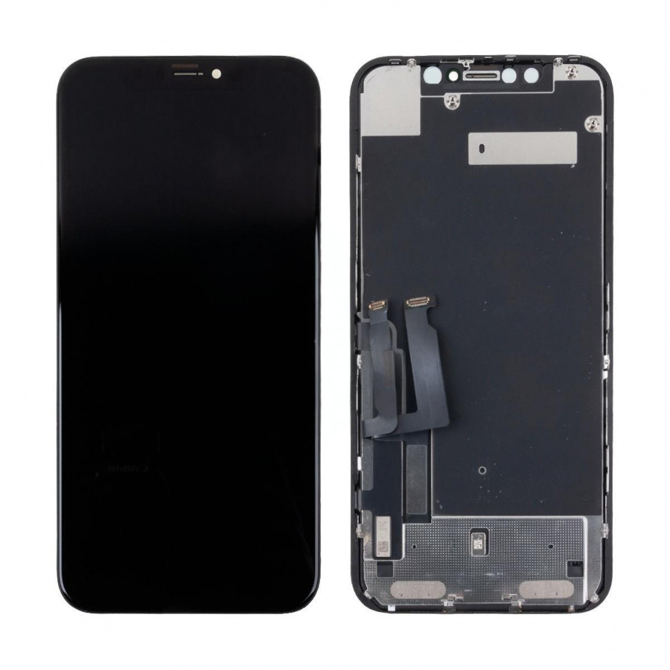 Дисплей для iPhone Xr с тачскрином Черный Оригинал