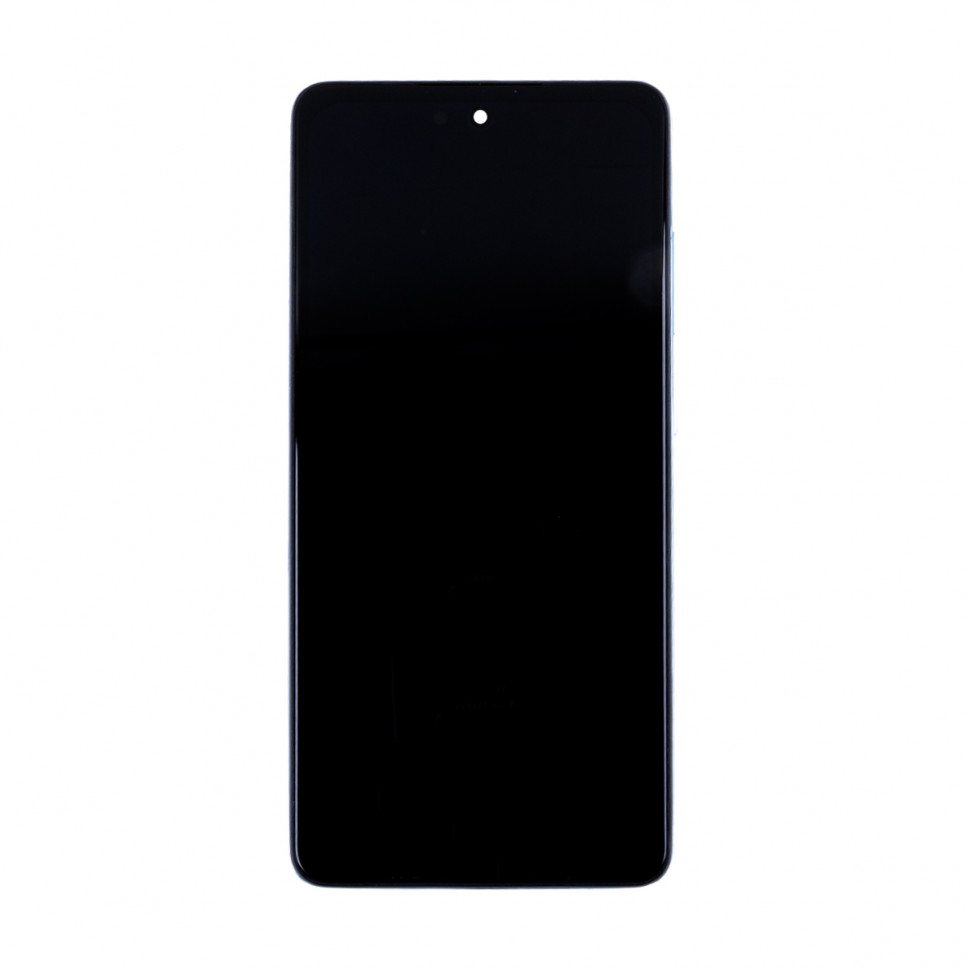 Дисплей с рамкой для Samsung A525F/A526B/A528B (A52/A52 5G/A52s 5G) Синий OLED (Full Size)