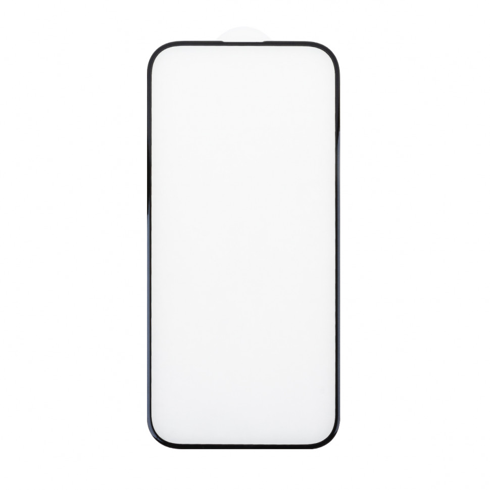 Защитное стекло "Оптима" для iPhone 16 Pro/17 Черный (Закалённое, полное покрытие)