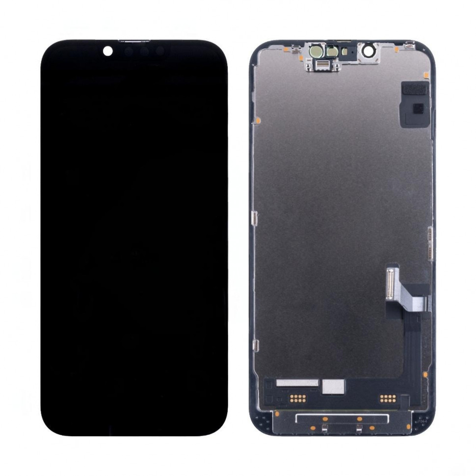Дисплей для iPhone 14 с тачскрином Черный Оригинал (Снятый, заменено стекло)