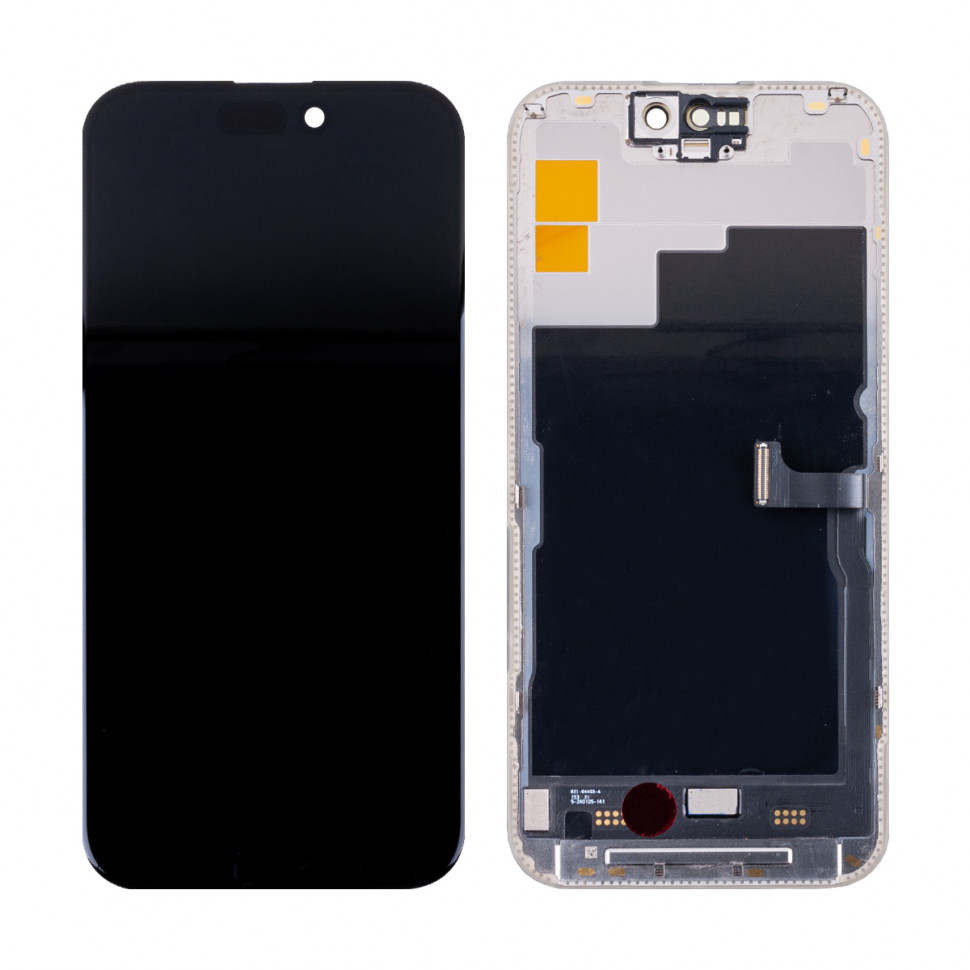 Дисплей для iPhone 15 Pro с тачскрином Черный Оригинал (Снятый, заменено стекло)
