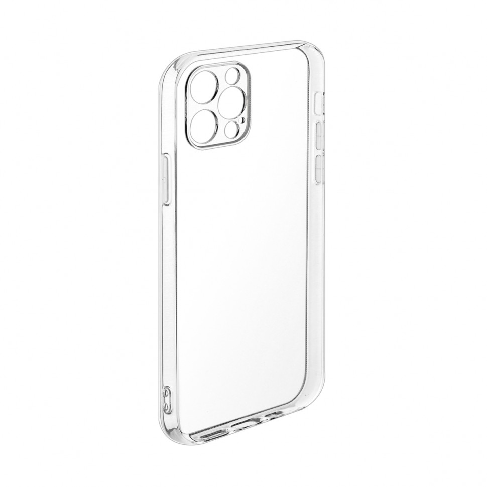 Чехол-накладка для iPhone 12 Pro (с защитой камеры, прозрачный)