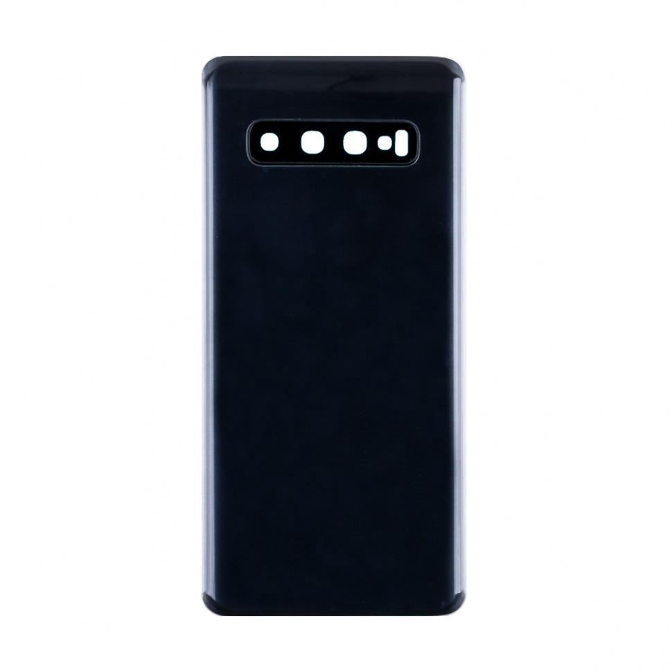 Задняя крышка для Samsung G973F (S10) Черный - Премиум